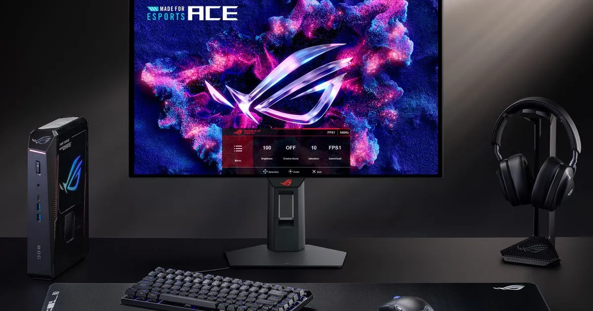 ASUS Republic of Gamers Announces New Esports Hardware and Partnerships at Gamescom 2026