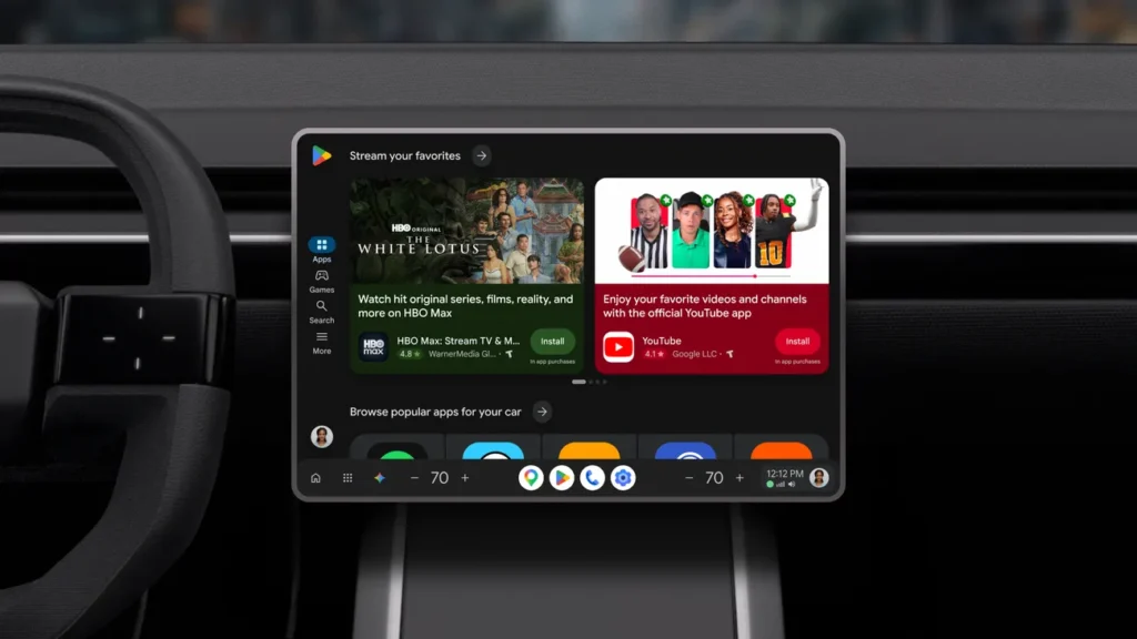 A new app experience — Google android