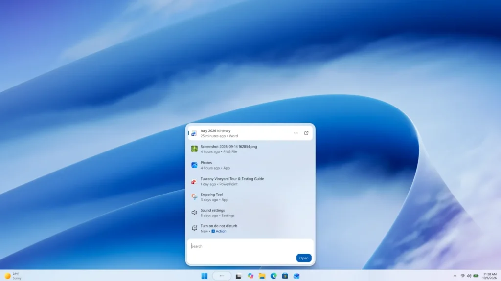 From searching to doing: — Microsoft
