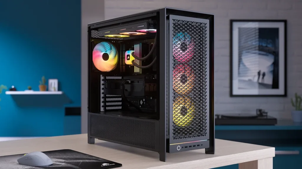 RS II fans come in black, while RS II ARGB models are offered in black or white and include eight individually customizable RGB LEDs per