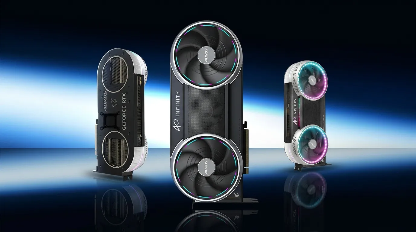 GIGABYTE AORUS RTX 50 INFINITY Graphics Cards Launch