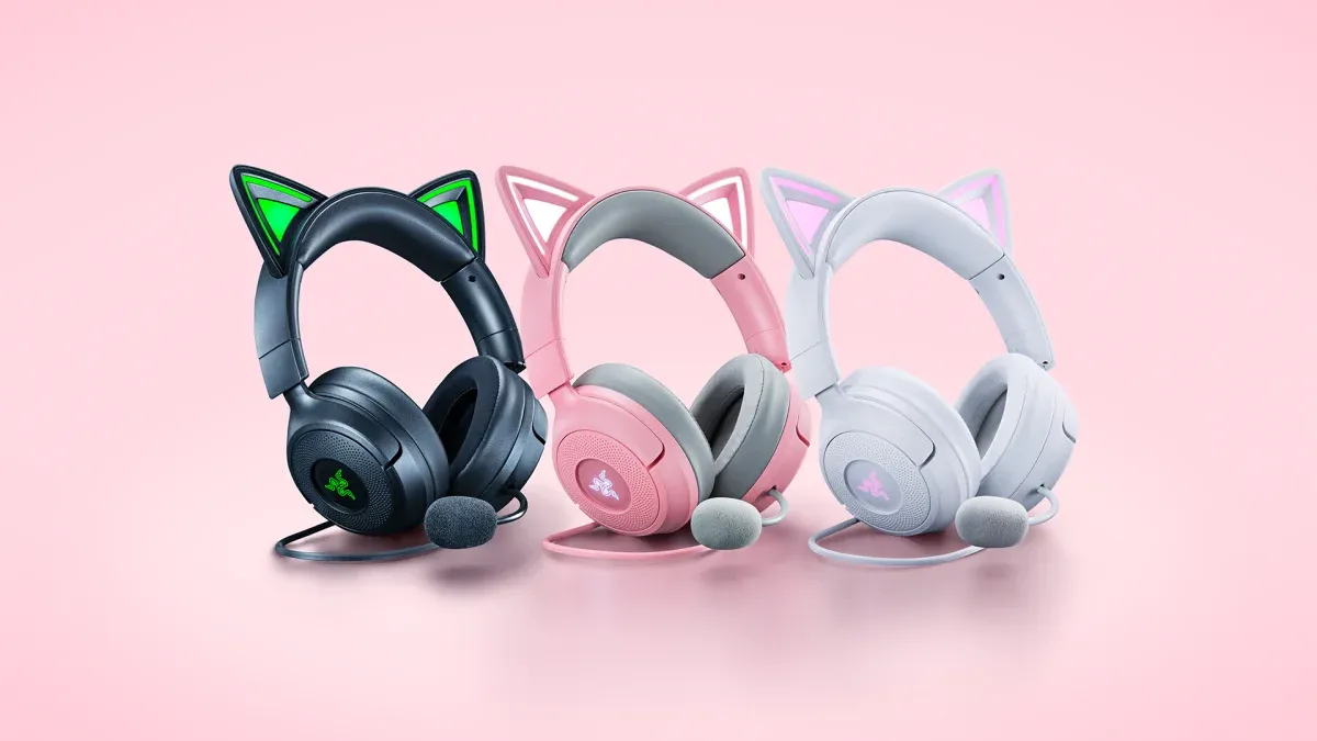 Razer's Kraken Kitty V3 lights up 16.8 million colors