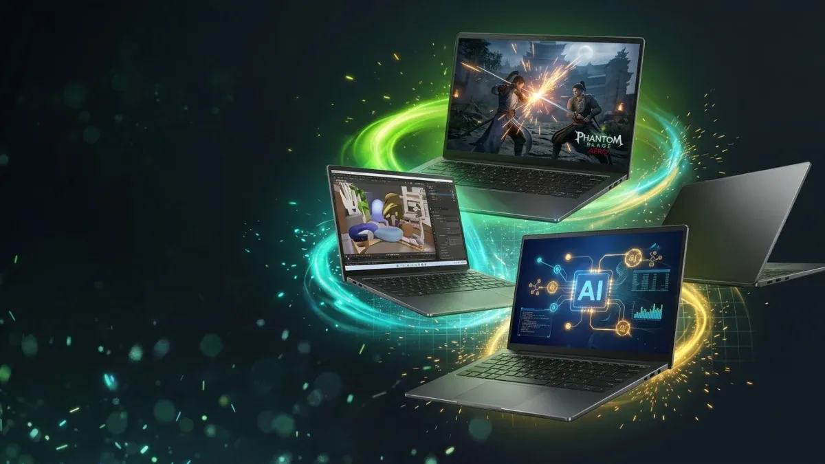 NVIDIA Packs 1 Petaflop AI Into Thin Laptops