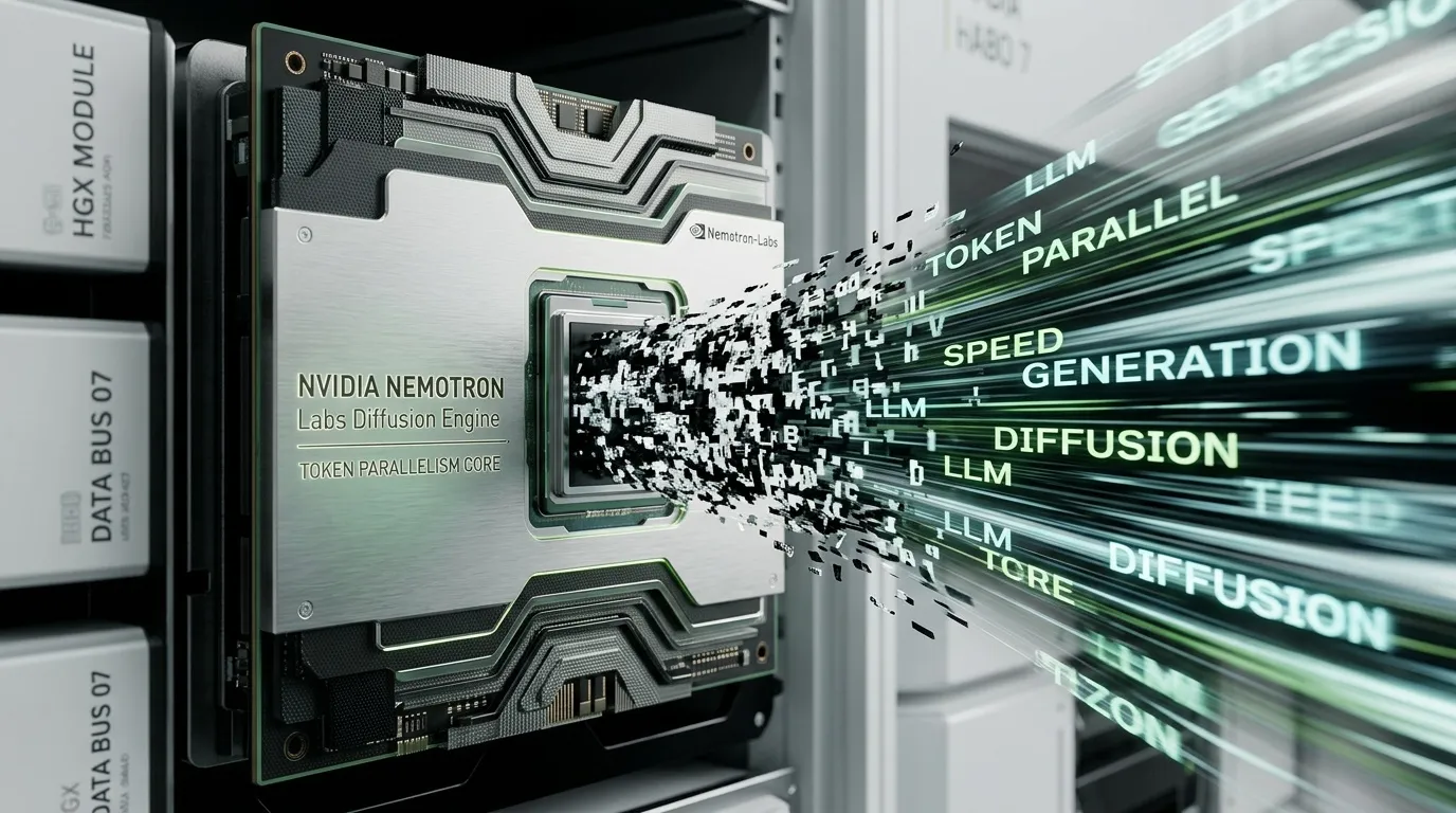 NVIDIA Nemotron-Labs Diffusion: Parallel Token Generation for Faster LLM Inference