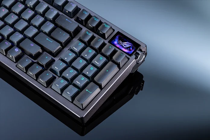 The numpad section of the ROG Azoth 96 HE gaming keyboard