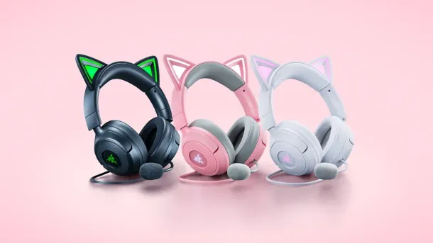 Razer's Kraken Kitty V3 lights up 16.8 million colors