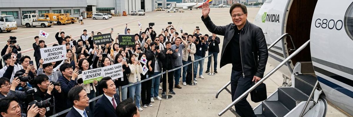 NVIDIA Seoul visit signals Korea AI infrastructure and robotics push
