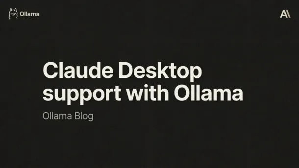 Claude Desktop support with Ollama